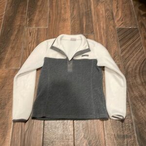 Columbia fleece 3/4 button up